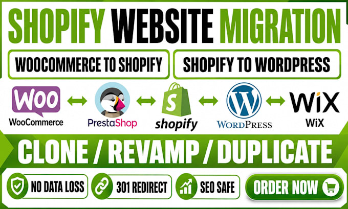 shopify store migration wordpress to shopify woocommerce to shopify migration