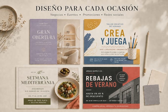 design professional marketing materials