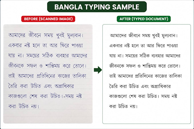 do accurate english and bengali typing