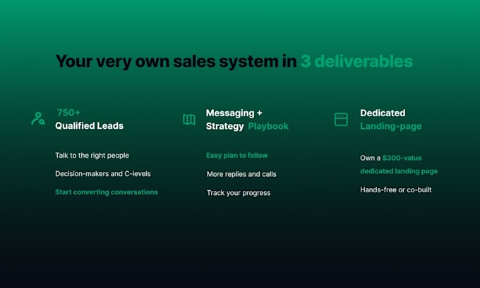 build your b2b lead gen system with landing page and outreach strategy