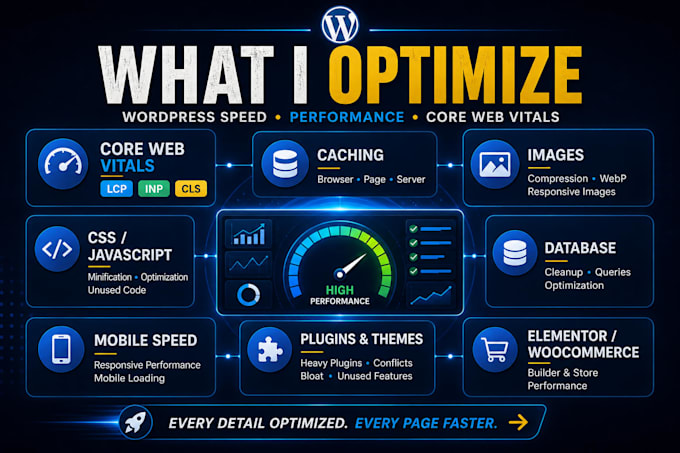speed up your wordpress website and fix core web vitals