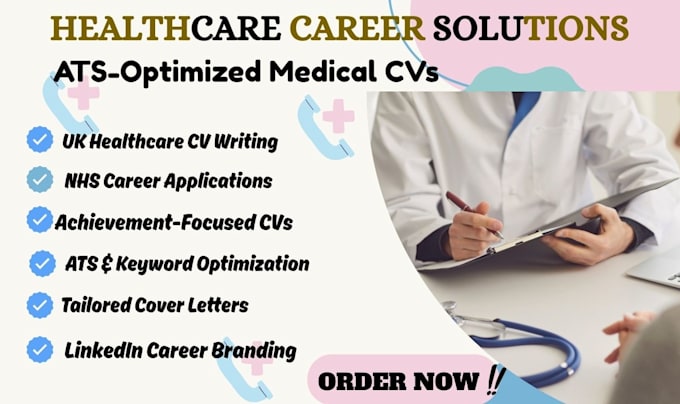 write a professional UK CV, ats resume and cover letter