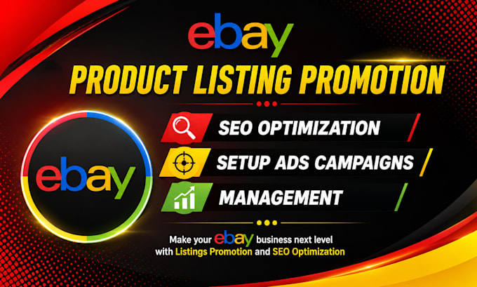 help ebay ecommerce store boost traffic ebay ads promotion and seo listing