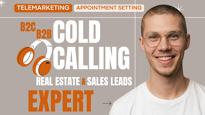 appointment setter b2b cold calling b2b telemarketer b2c real estate cold caller