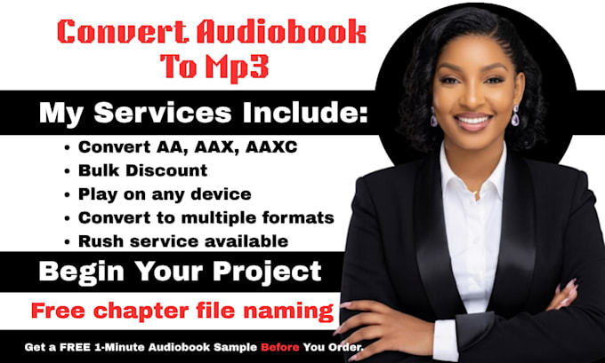 convert audiobook to mp3 or other format