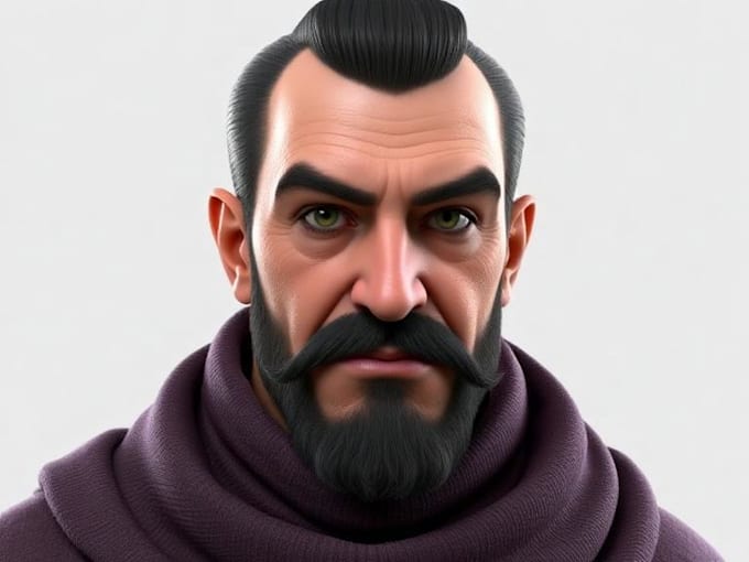 do realistic 3d character modeling, sculpting and texturing