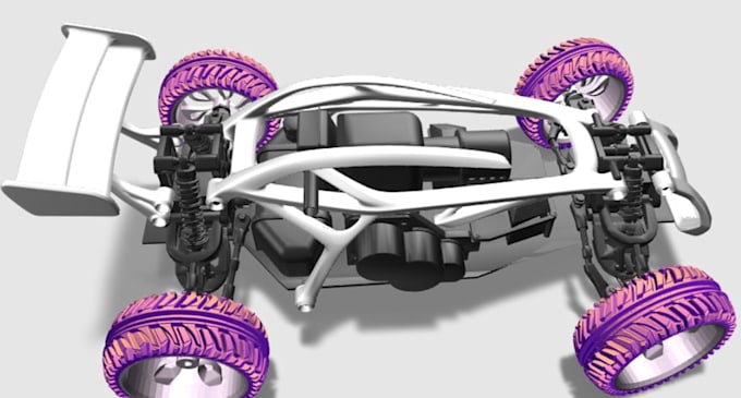 develop custom car part model for 3dprint, printable widebody kit for fdm, resin