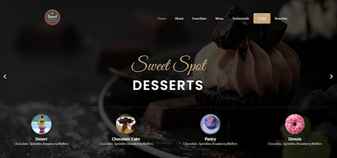 develop professional animated HTML, CSS, js and nextjs website