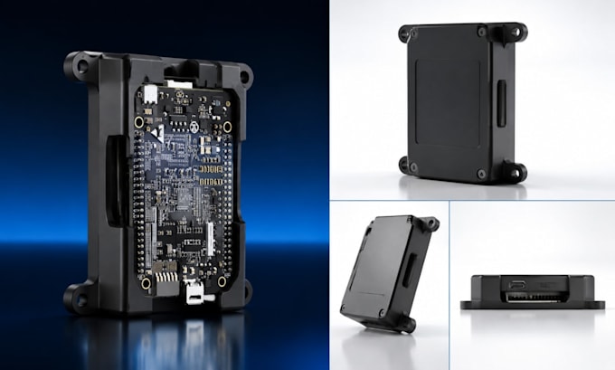 3d printed electronics enclosure, pcb housing, custom iot device case designs