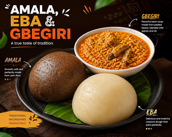 teach how to prepare amala and gbegiri