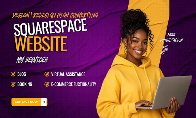 build square website design redesign square website square online store square