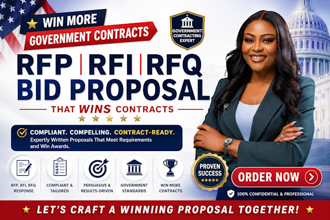 write government contract rfp rfq rfi bid proposal and tender