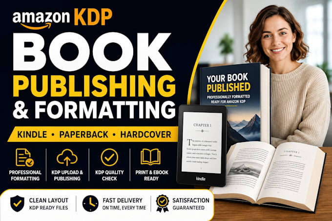 kdp book publishing pr amazon KDP book formatting ebook formatting self publish
