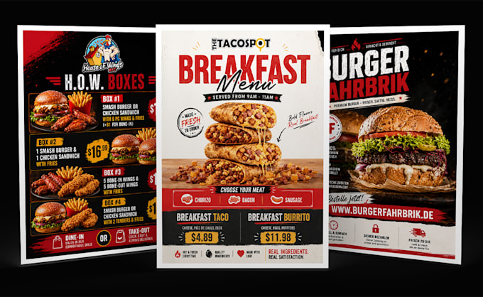 turn chatgpt ai images into print ready menu designs