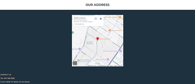 create a website for you