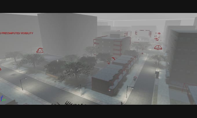 create a immersive open world level optimized PC, mobile, and VR