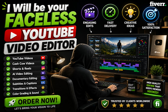 create faceless youtube automation videos