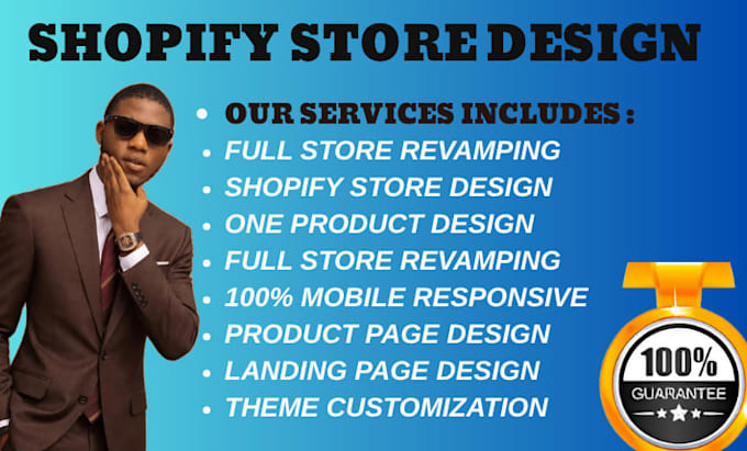 design modern shopify store