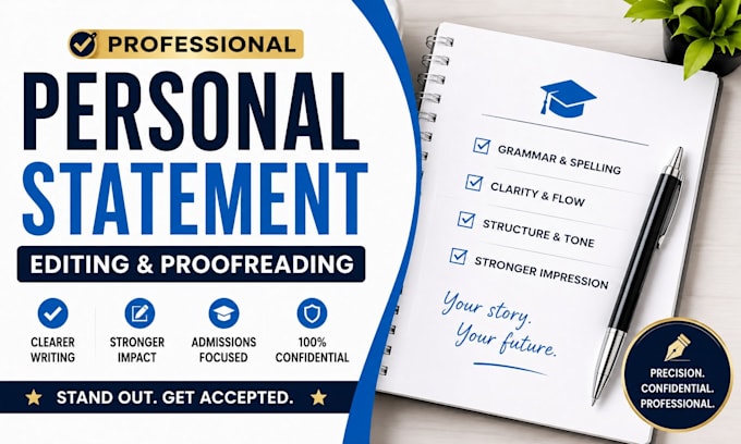 edit your personal statement, statement of purpose, and college application