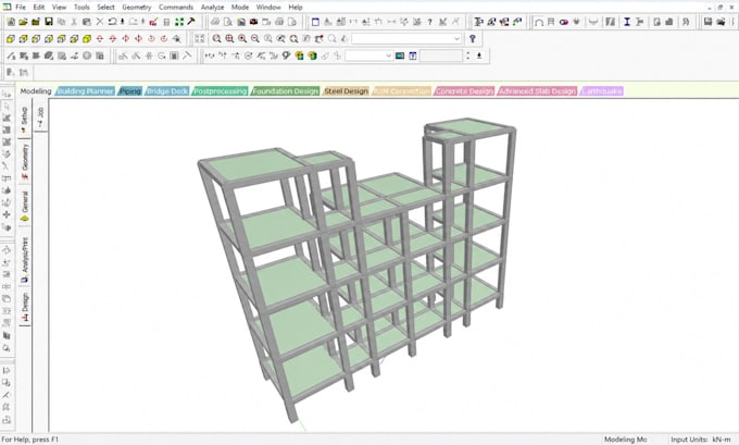 design concrete and steel structures with calculations and drawings