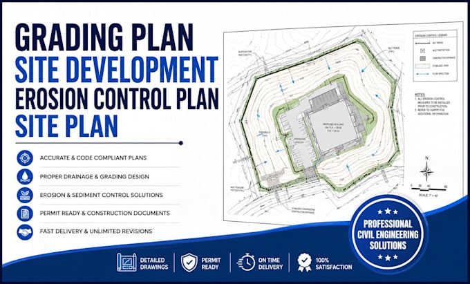 make sediment erosion control plan esc plan stormwater site plan