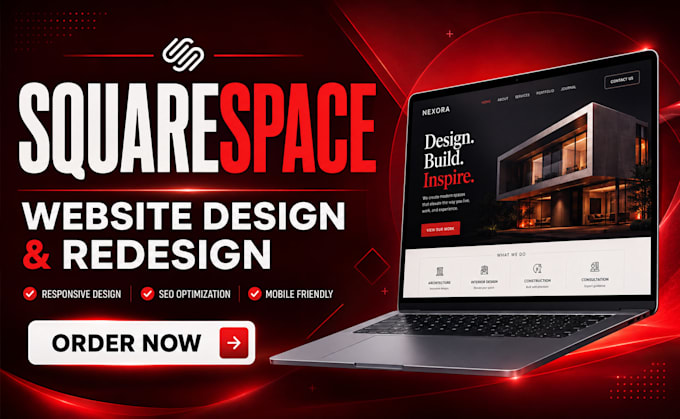 build squarespace website design and squarespace redesign website development