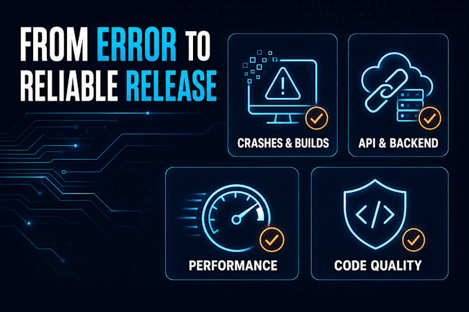 fix android, kotlin, java or spring boot bugs