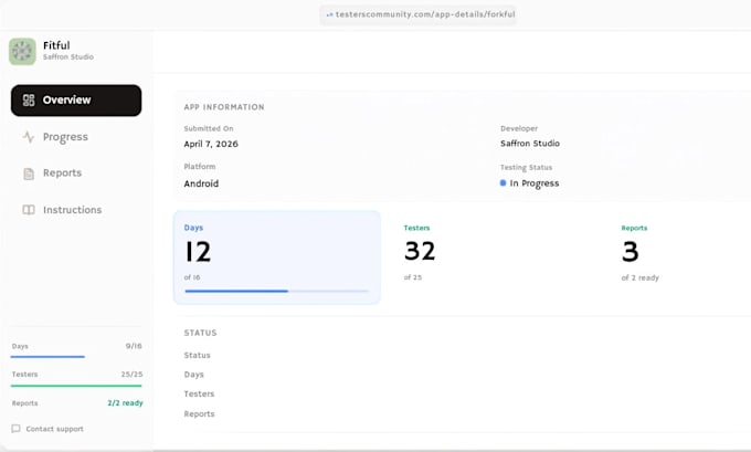 provide 12 testers, 20 app testers for google play testing console 12 app tester