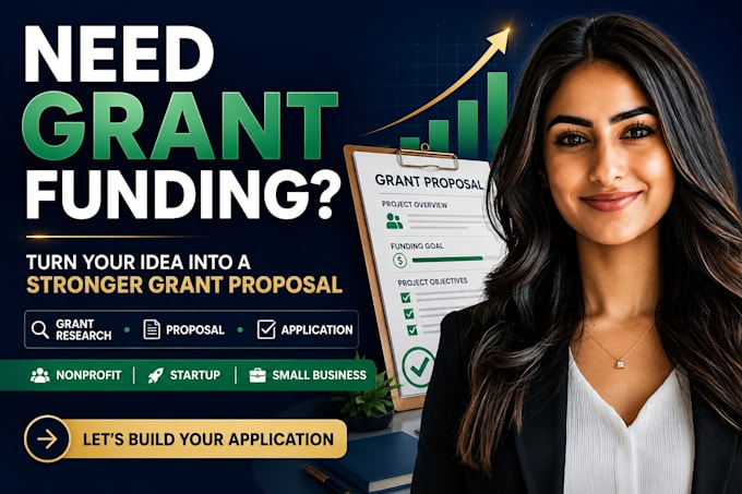 write a winning grant proposal with grant research and application
