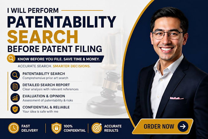 perform patentability search before patent filing