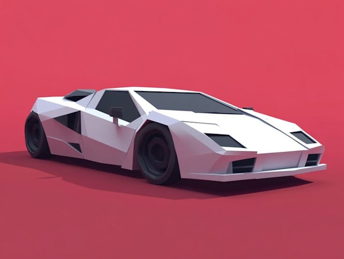 car design and digital painting