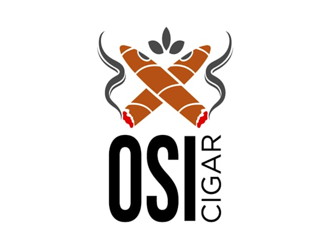 create a modern cigar logo design