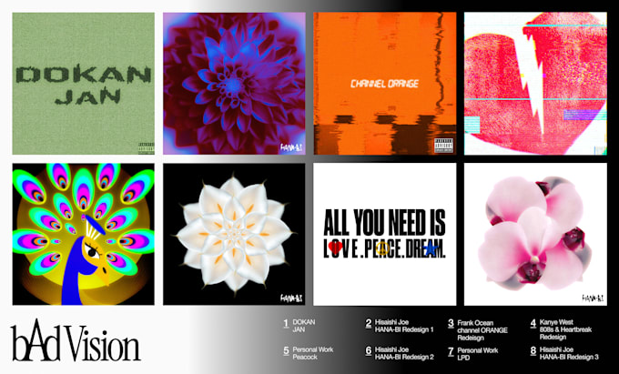 design bold and distinctive album cover art for your music