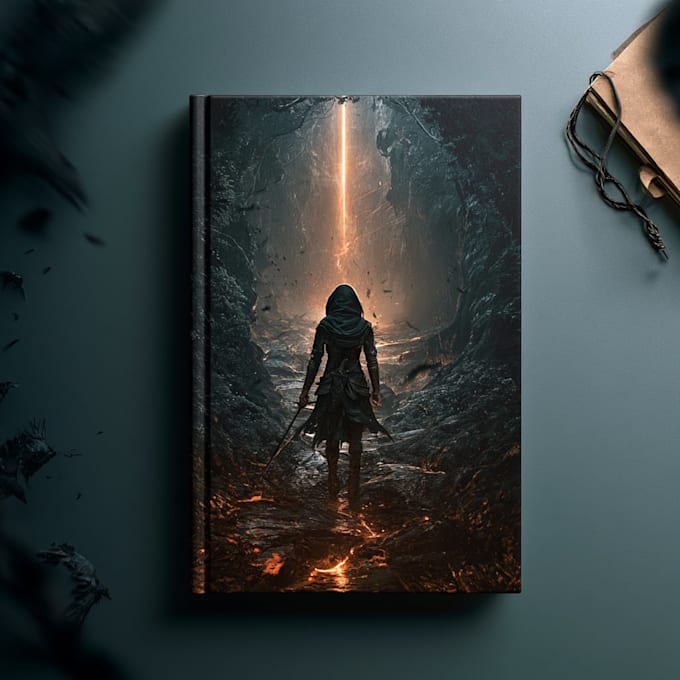 design unique book cover,fantasy book cover
