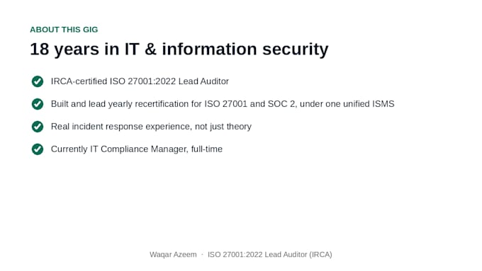 run your iso 27001 gap analysis and certification roadmap