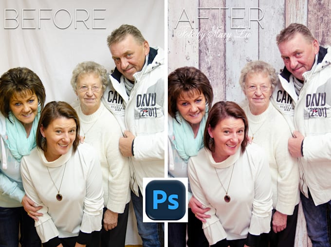 do professional photoediting and retouching