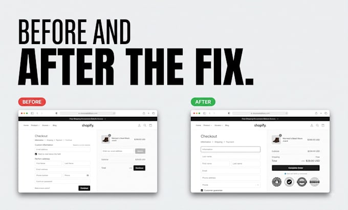 optimize and rebuild your shopify store for conversions