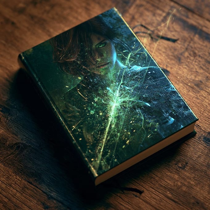 design dark fantasy and gothic book cover