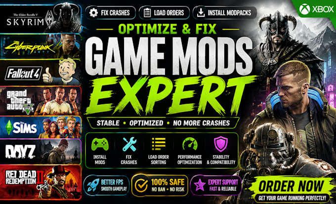 optimize mod skyrim cyberpunk 2077 fallout 4 gta 5 mods dayz mod rdr2 2jwe xbox