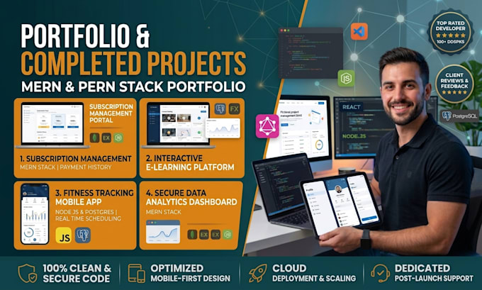 be your full stack developer using mern stack, react js, and node js