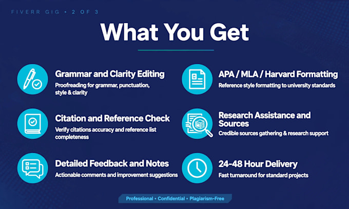 proofread and provide research assistance