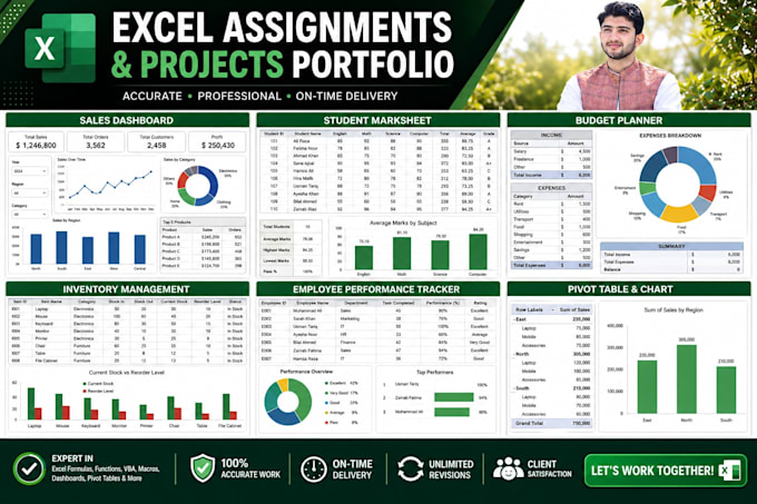 do urgent ms word ms excel assignments projects and modules