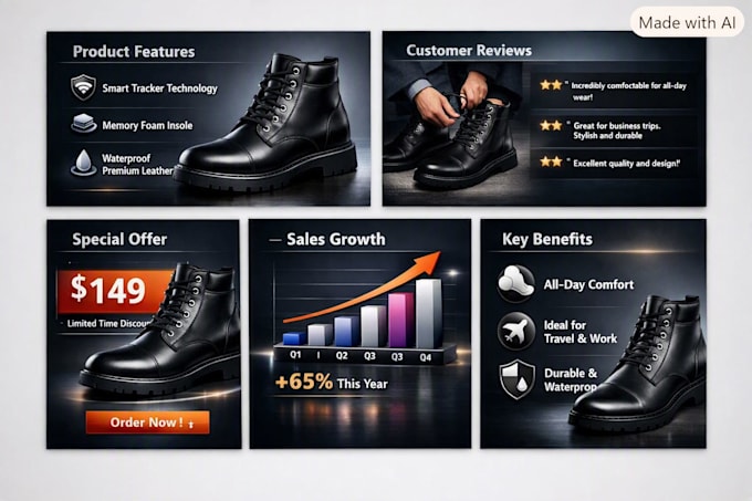 design a professional business powerpoint presentation