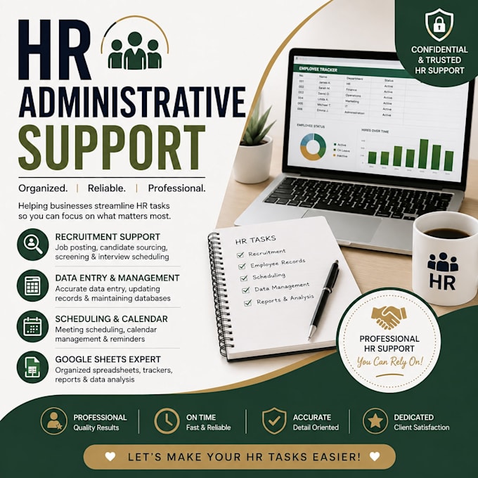 provide HR administrative support