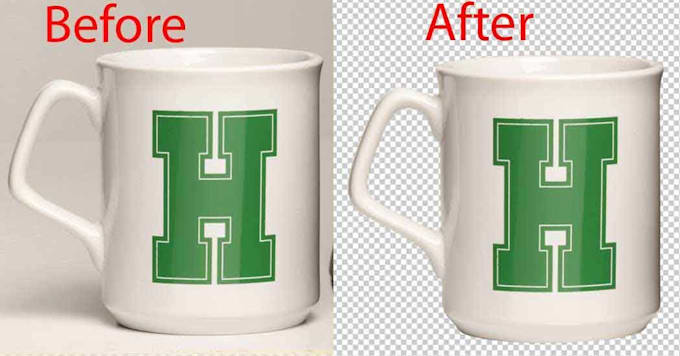 do clipping path, background removal and multi path