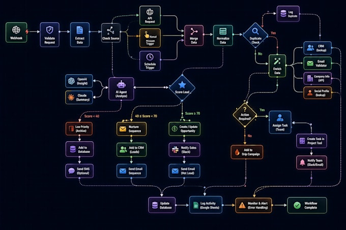 automate manual business processes, build ai powered workflows and ai agent