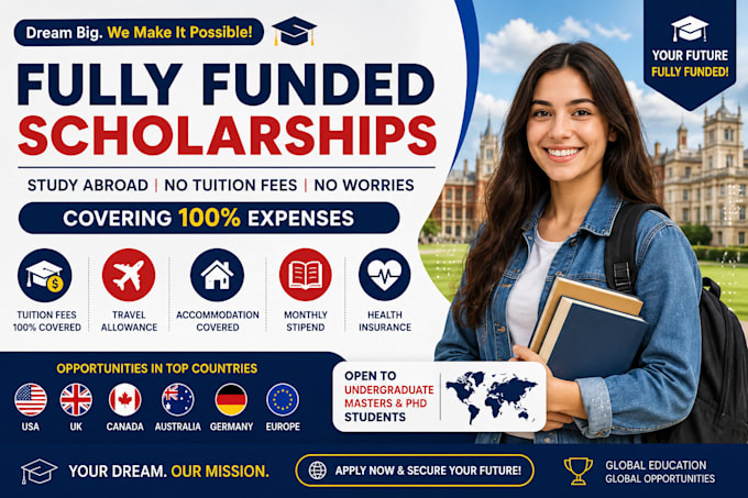find fully funded scholarships for you