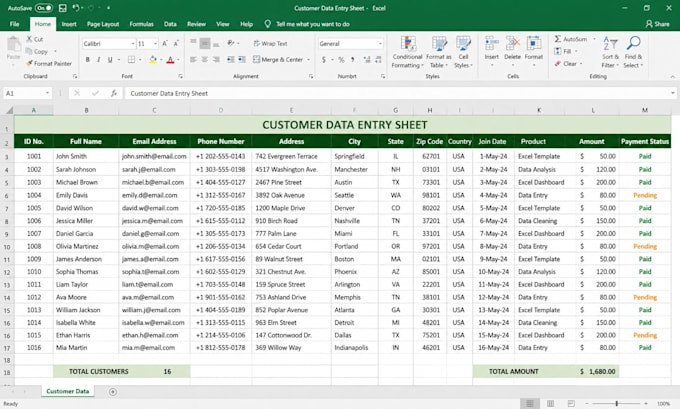 do excel data entry formatting tables and charts