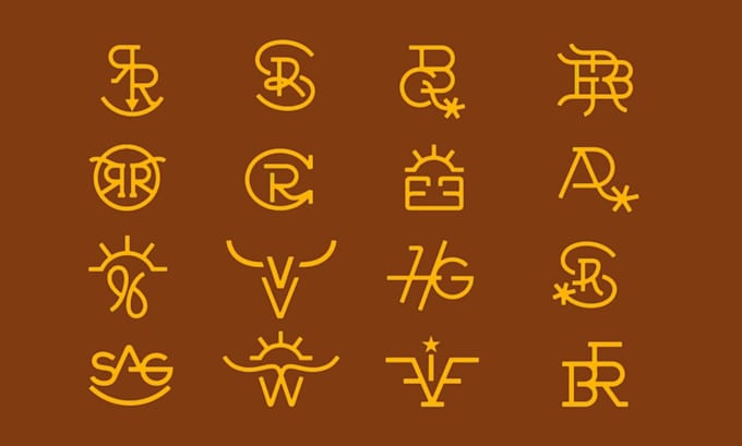 do cattle brand western style logo cattle brand