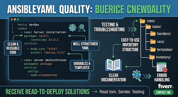 create ansible playbooks to automate your server tasks